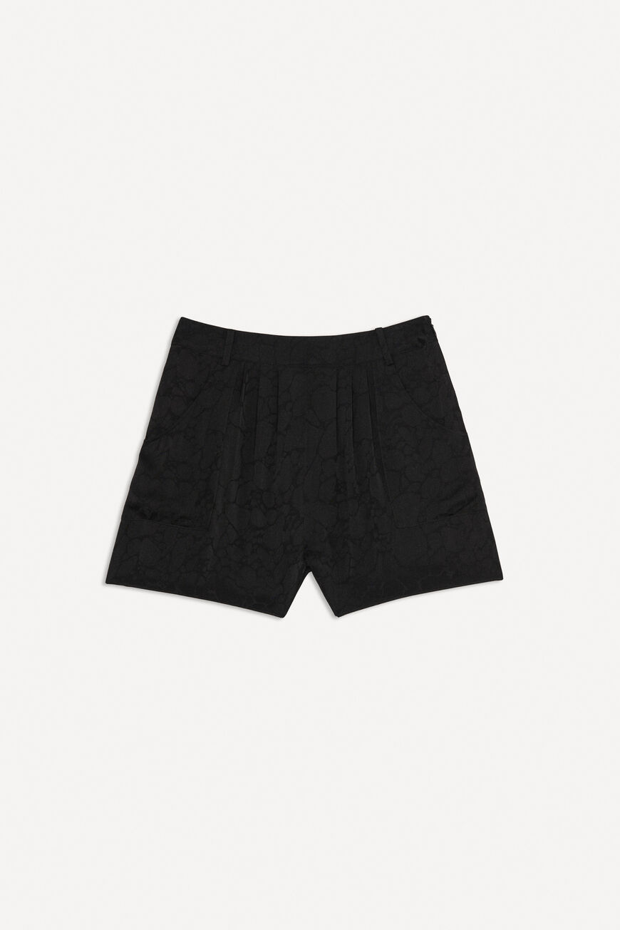 ba&sh flowing shorts DUDE BLACK