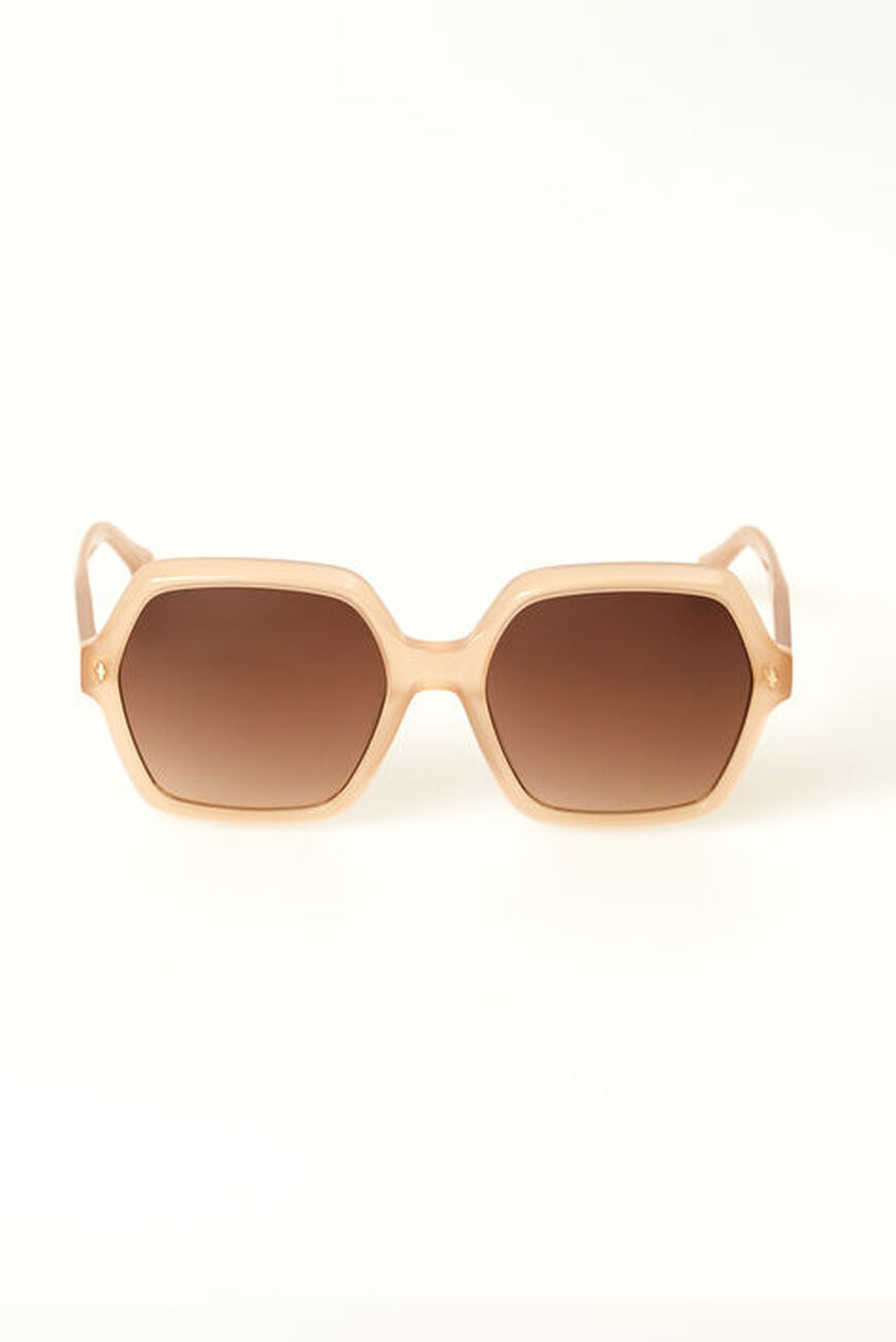 ba&sh oversized sunglasses LIDI NUDE