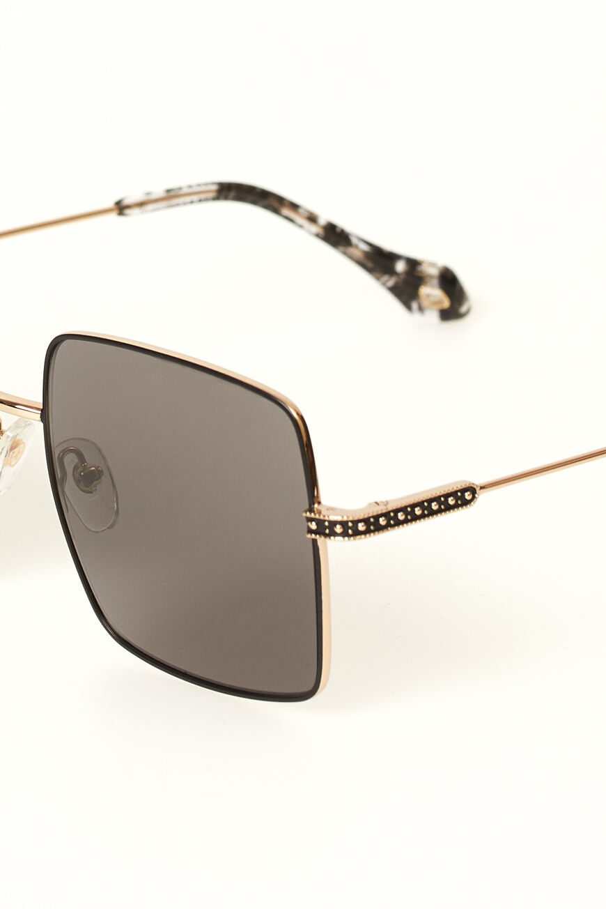 ba&sh oversized sunglasses LAYA Gold