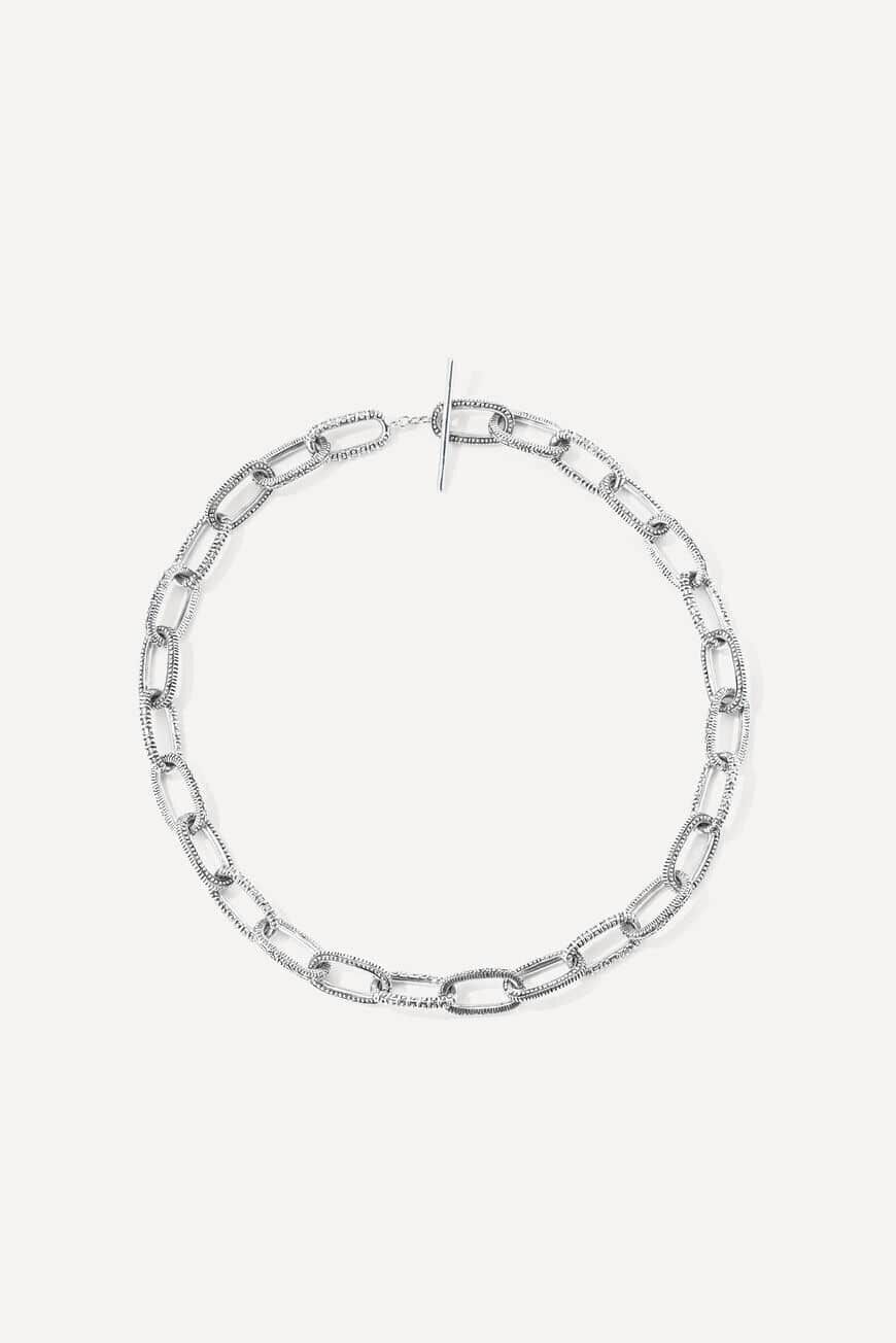 ba&sh chain necklace NOKOMI ARGENT