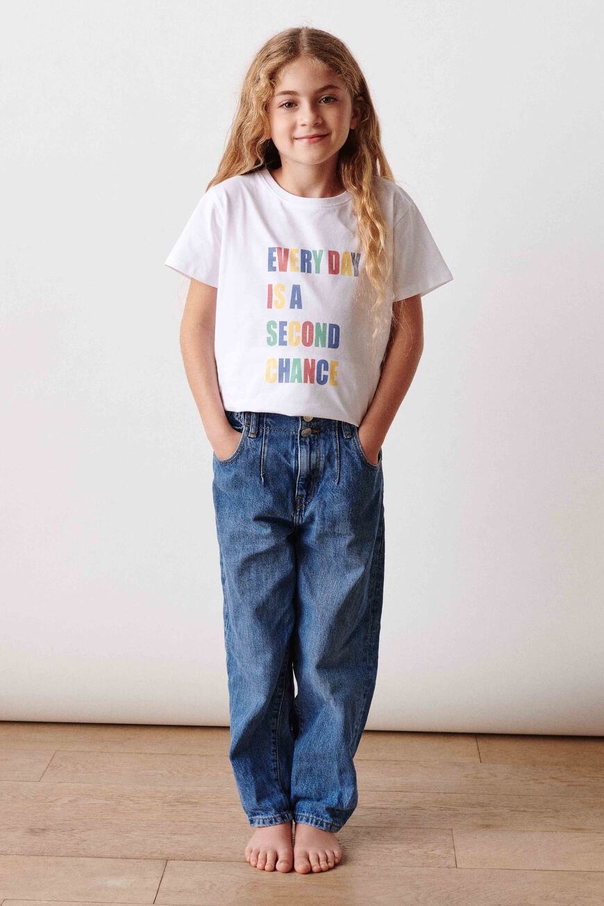 ba&sh children's t-shirt KAARITY BLANC