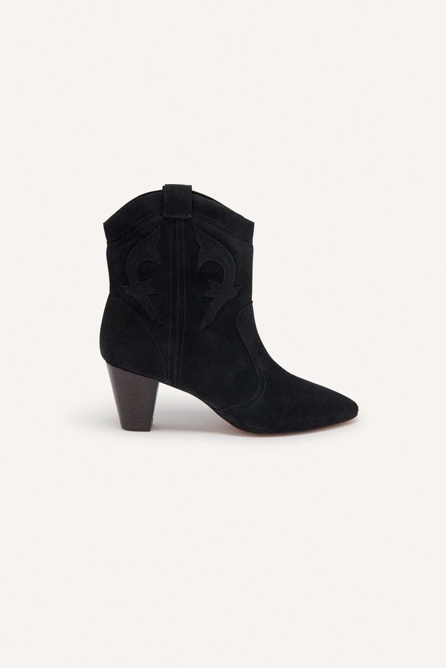 ba&sh ANKLE-BOOTS CASEY GRAY