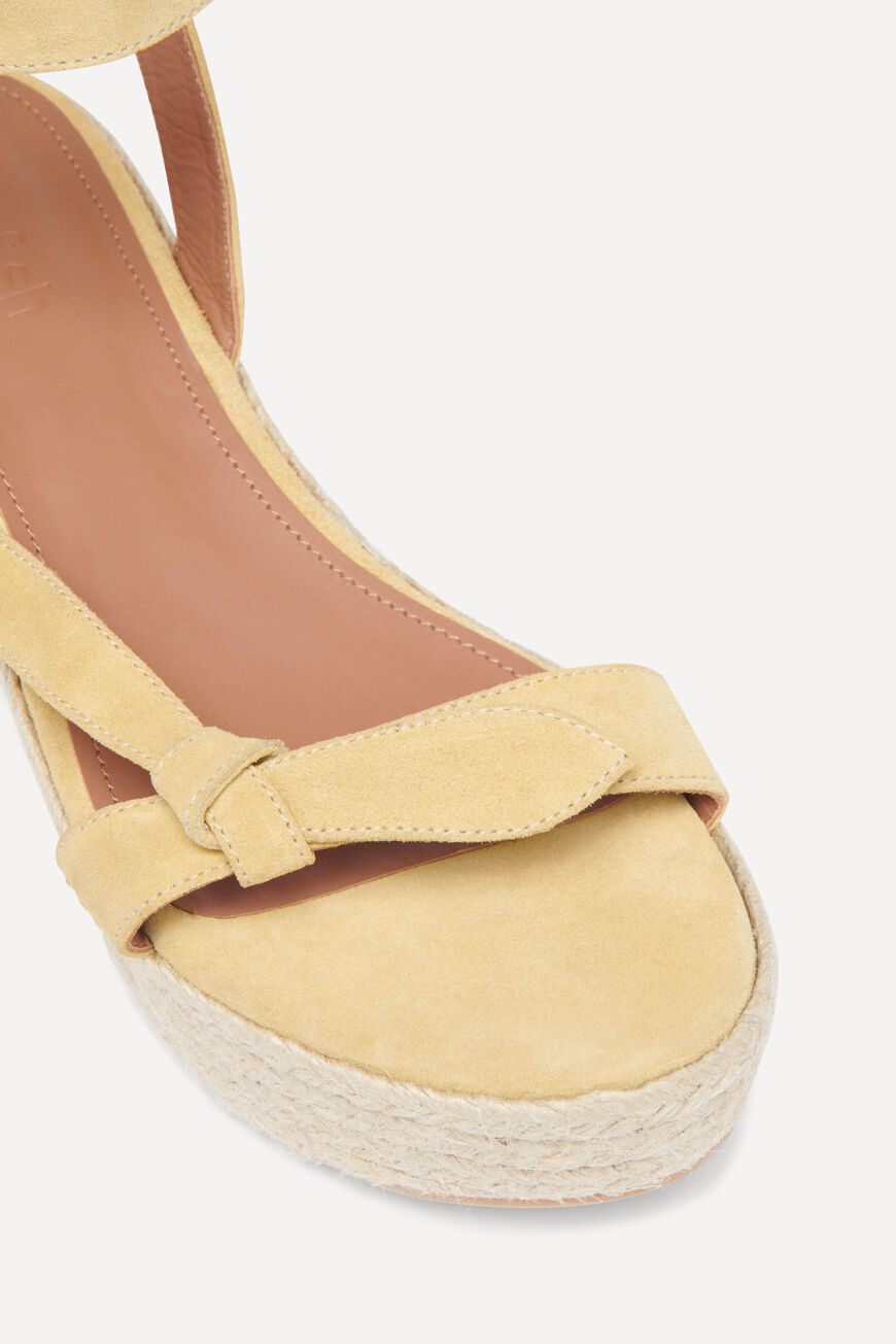 Platform Sandals CANDELA YELLOW // ba&sh US