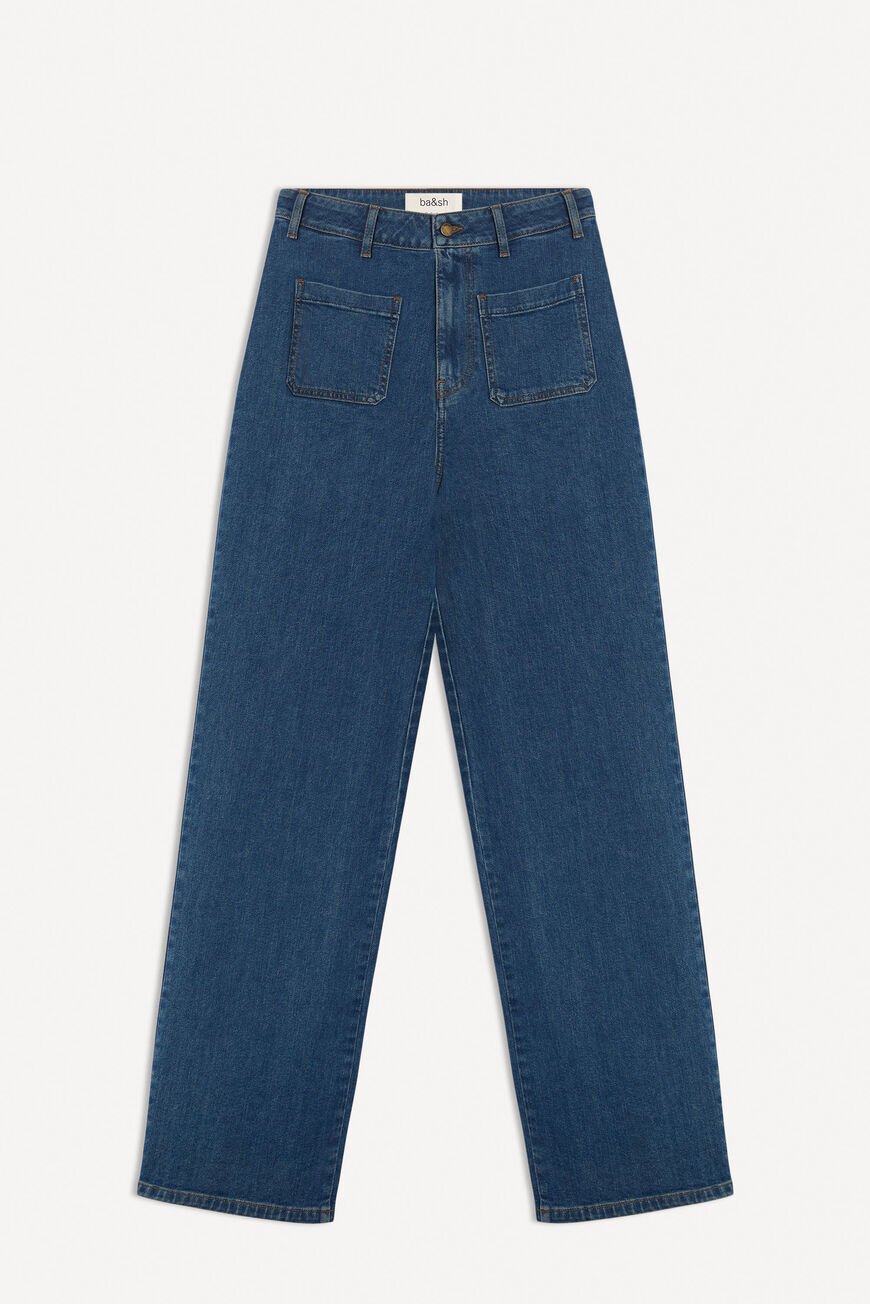 ba&sh Wideleg jeans DJANGO BLUE