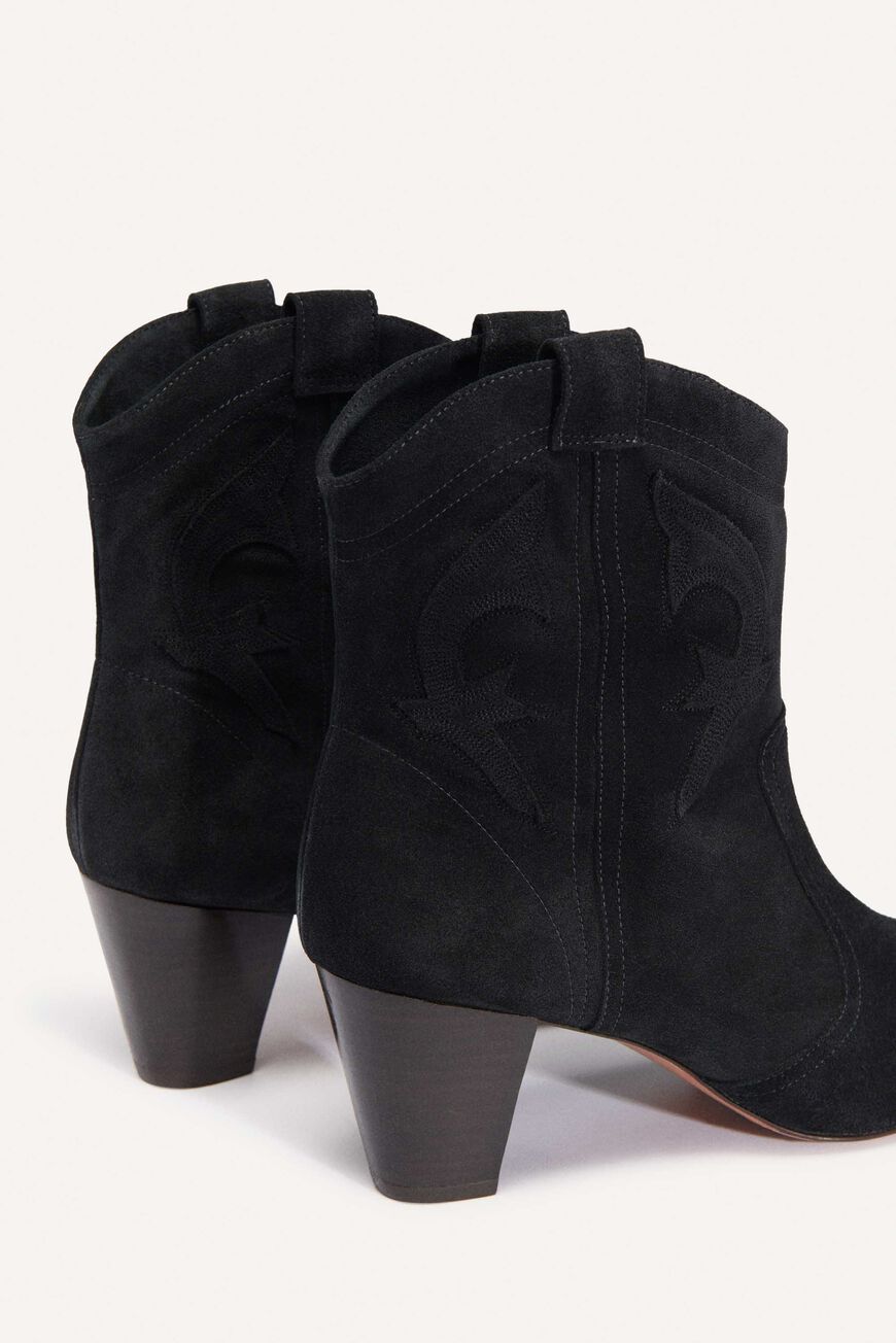 ba&sh ANKLE-BOOTS CASEY GRAY