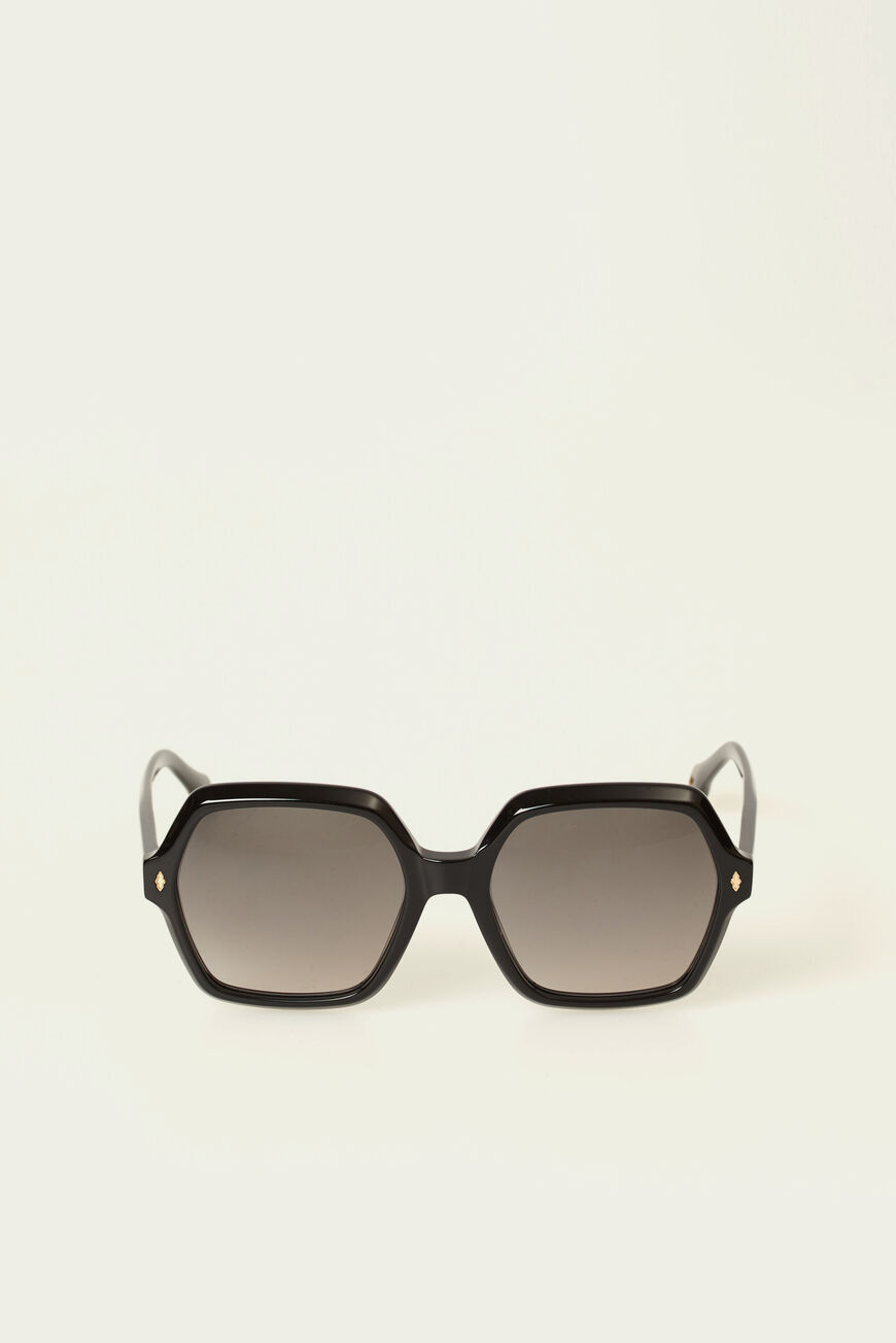 ba&sh oversized sunglasses LIDI NOIR