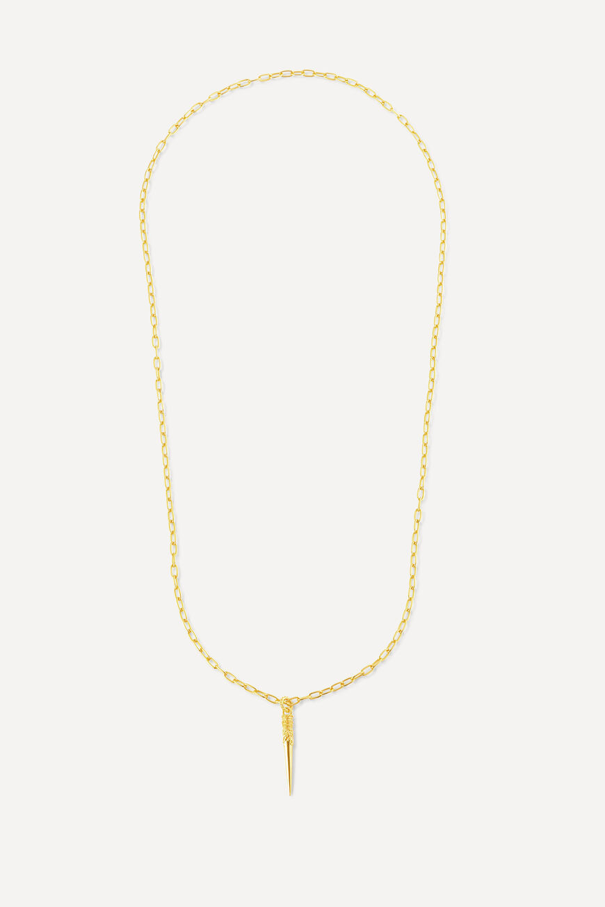 ba&sh pendant necklace WAKIZA YELLOW