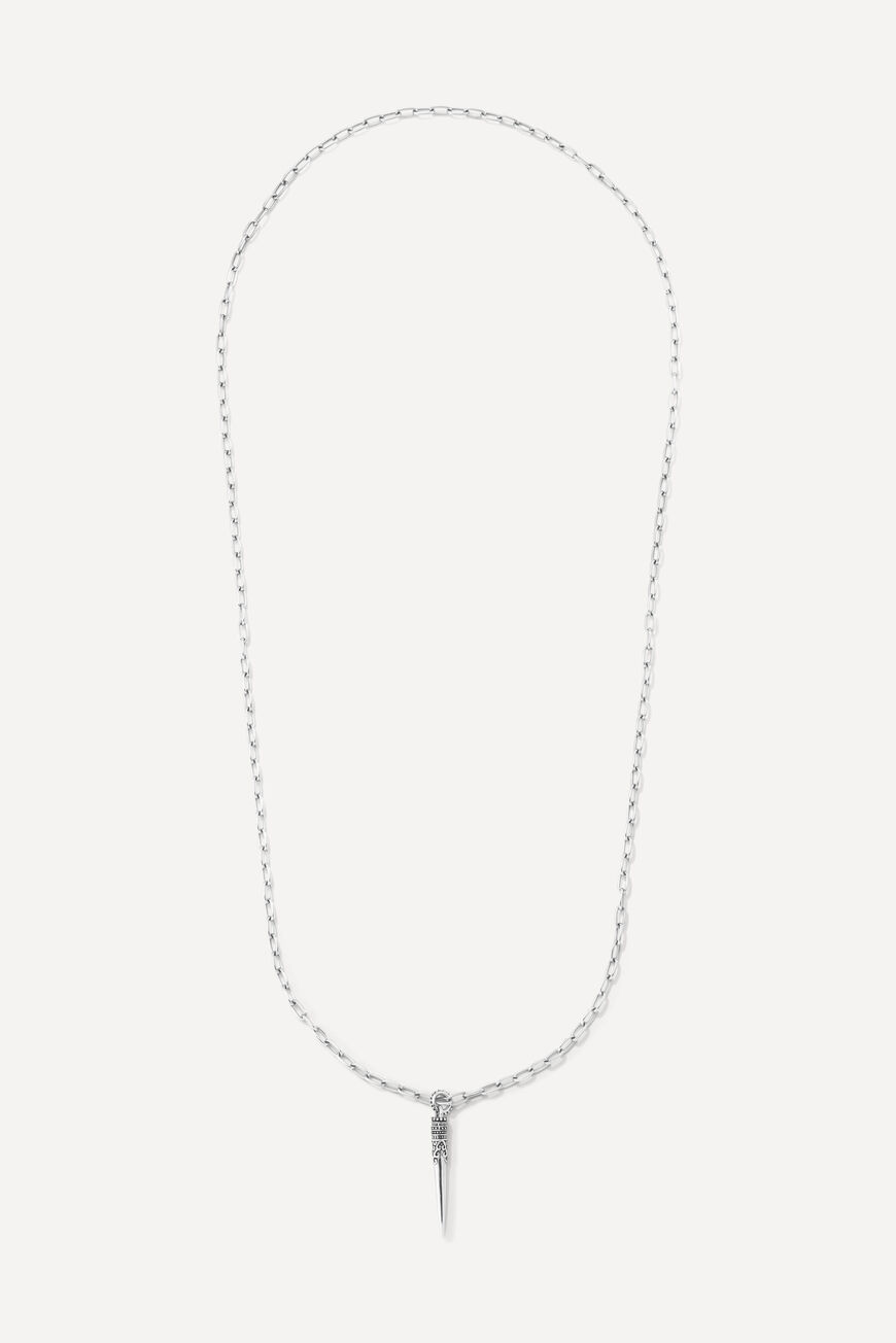 ba&sh pendant necklace WAKIZA ARGENT